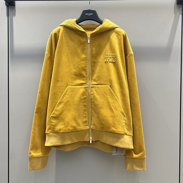 Comfortable Miu Miu Zip-up Hoodie Replica myx75571 Comfortable Miu Miu Zip-up Hoodie Replica myx75571