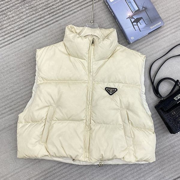 Popular all over the world? Prada stand-up collar down vest replica puk82309