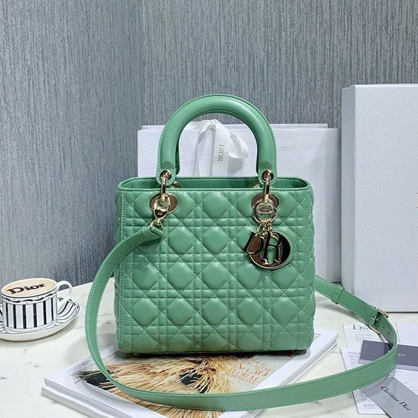 Dior Women's Medium Bag Sage Green del48607 Dior Women's Medium Bag Sage Green del48607