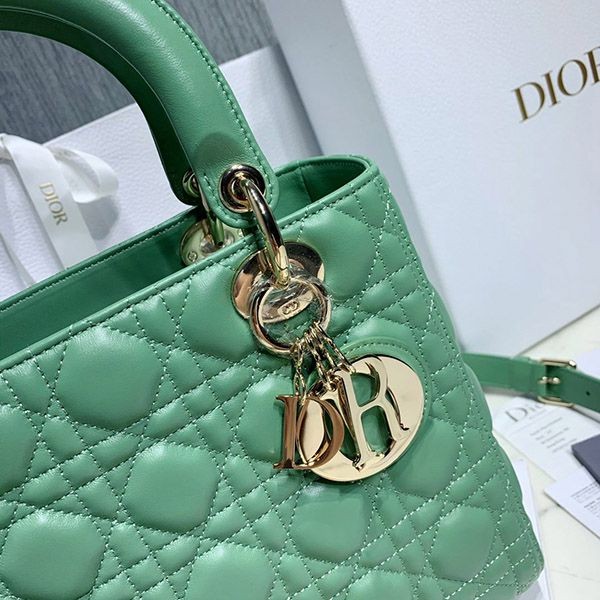 Dior Women's Medium Bag Sage Green del48607