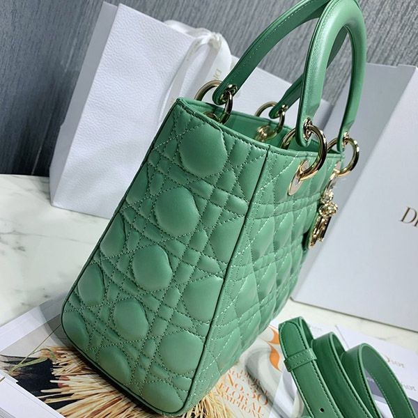 Dior Women's Medium Bag Sage Green del48607