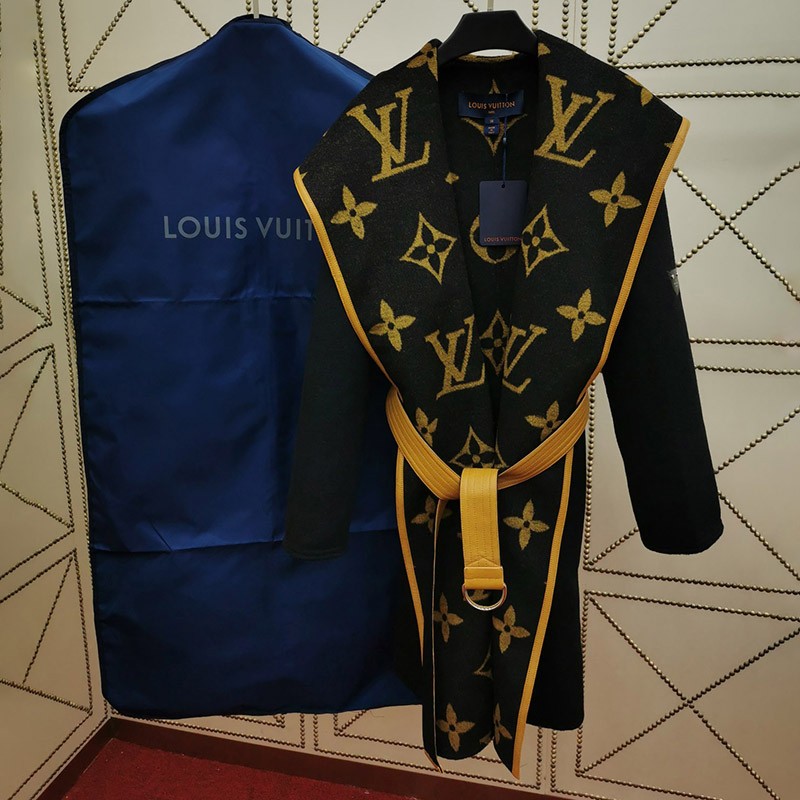 21-22AW Louis Vuitton Coat Replica Monogram Jacket Long Coat Popular 1A82GP 21-22AW Louis Vuitton Coat Replica Monogram Jacket Long Coat Popular 1A82GP