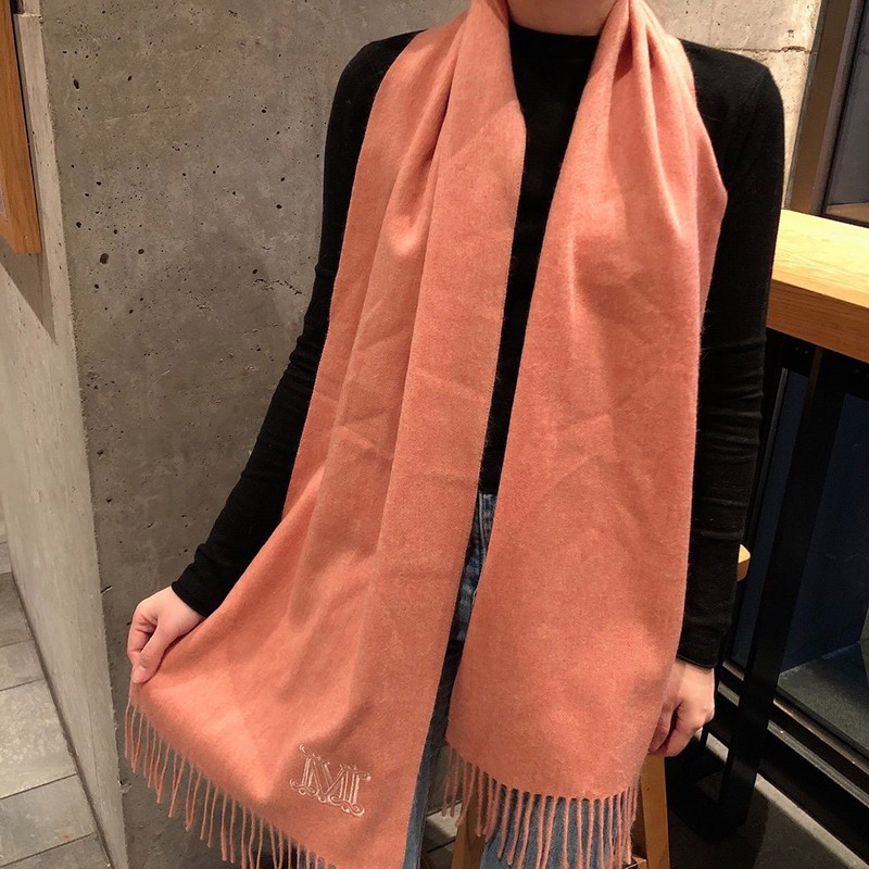 ★Popular in Japan! Max Mara scarf replica stole alpaca camel mad84633