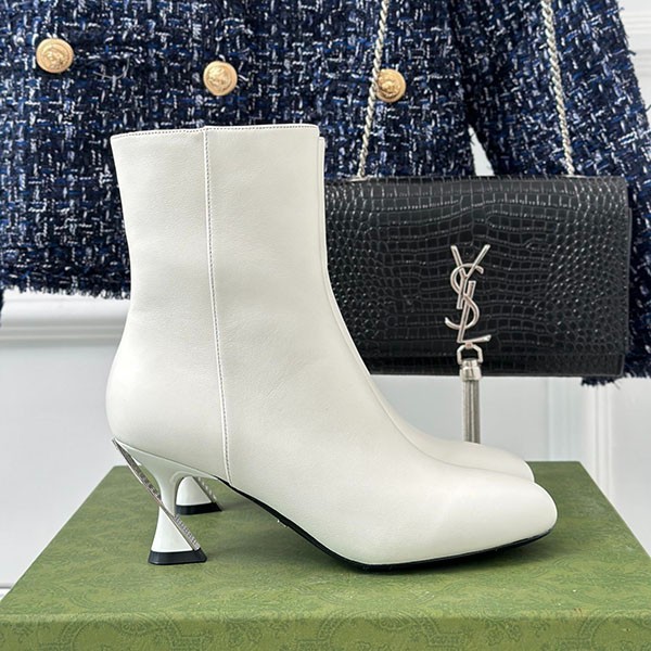 Gucci Leather Ankle Boots Replica guz53633