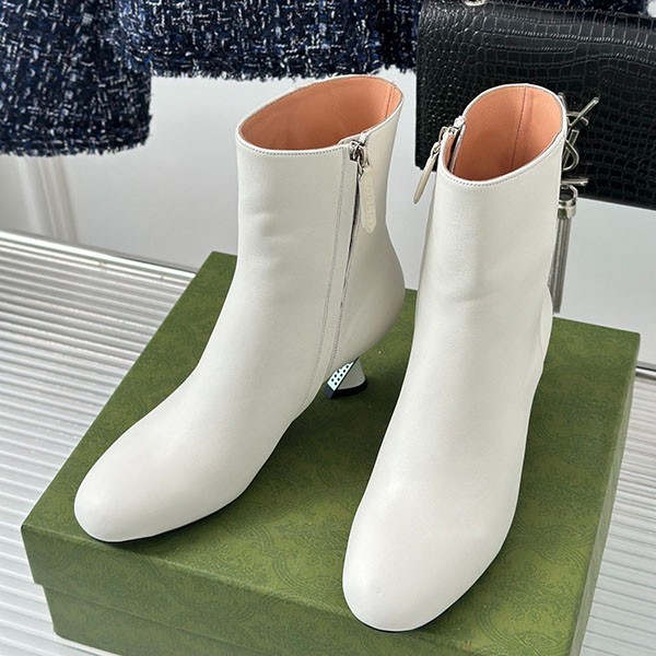 Gucci Leather Ankle Boots Replica guz53633