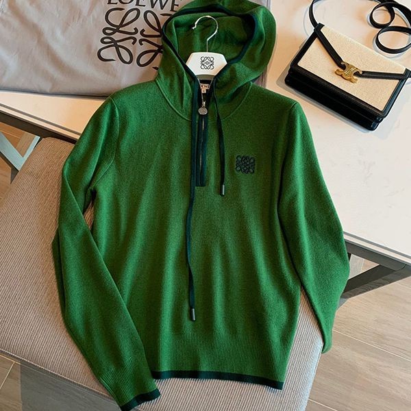 Comfortable Loewe Anagram Logo Wool Parka, 2 Colors, Low46286 Comfortable Loewe Anagram Logo Wool Parka, 2 Colors, Low46286