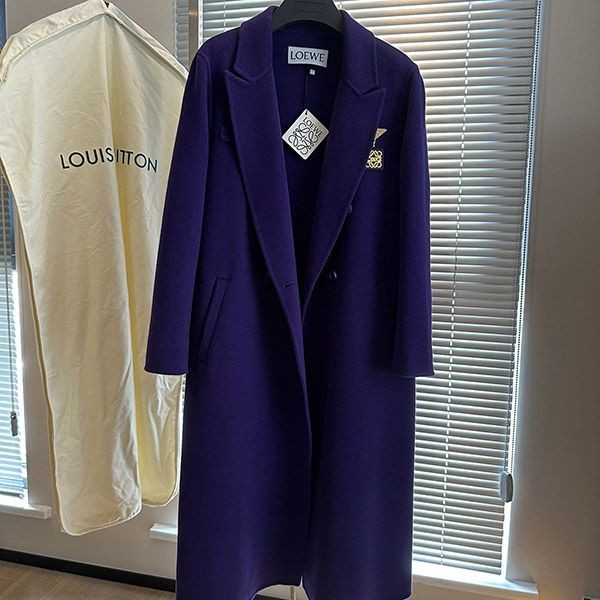 Rare Loewe wool and cashmere coat replica lox02394 Rare Loewe wool and cashmere coat replica lox02394