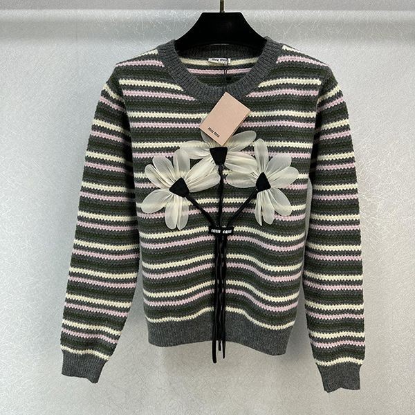 The best touch Miu Miu knit sweater replica myg35944