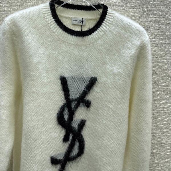 Saint Laurent Fine Knit Top Replica Knit Sweater Sak97919