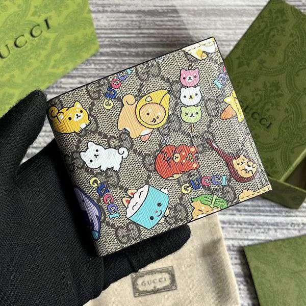 Popular all over the world? Gucci Pikarar Bi-fold Wallet Replica guw07514