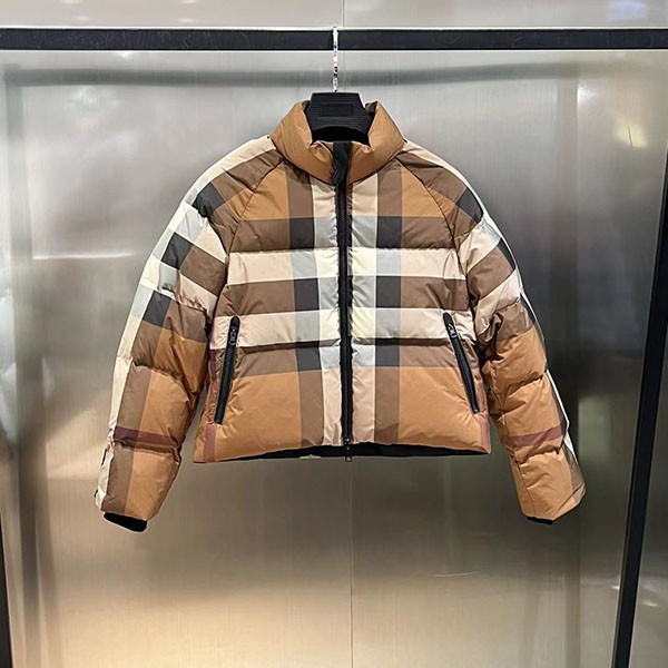 Burberry Check Down Jacket Replica Bac34750