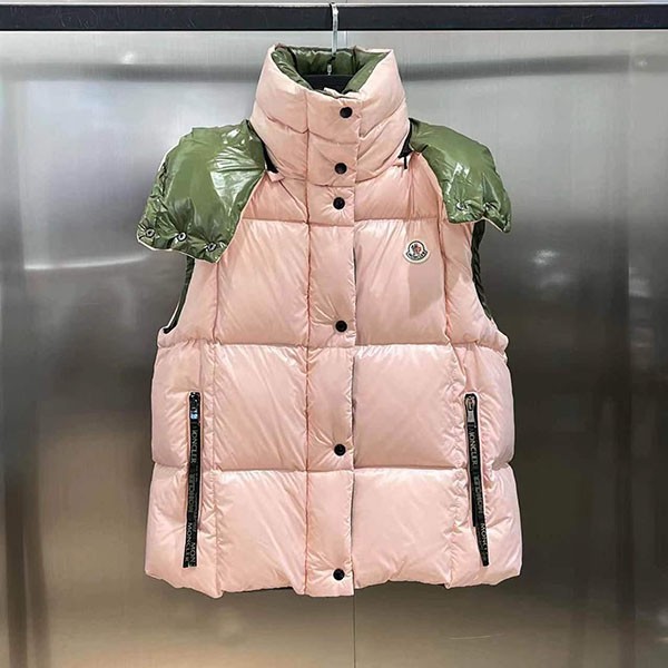 Moncler Replica Luzule Down Gilet Vest Women's Nylon Lacquer mor68675