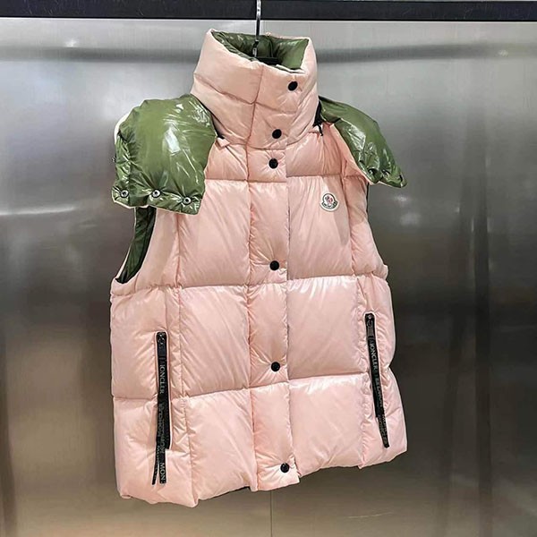 Moncler Replica Luzule Down Gilet Vest Women's Nylon Lacquer mor68675