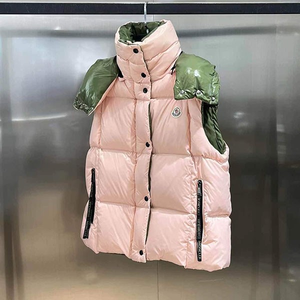 Moncler Replica Luzule Down Gilet Vest Women's Nylon Lacquer mor68675