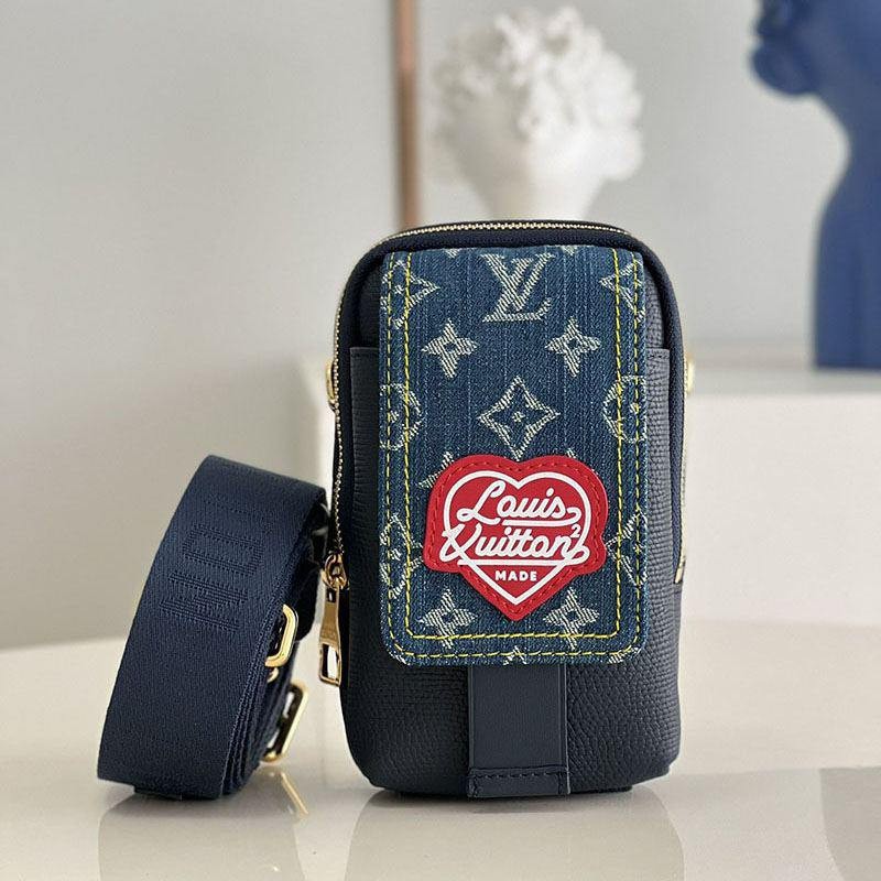 Free shipping Louis Vuitton Double Phone Pouch Shoulder Bag Replica vuf16394 Free shipping Louis Vuitton Double Phone Pouch Shoulder Bag Replica vuf16394