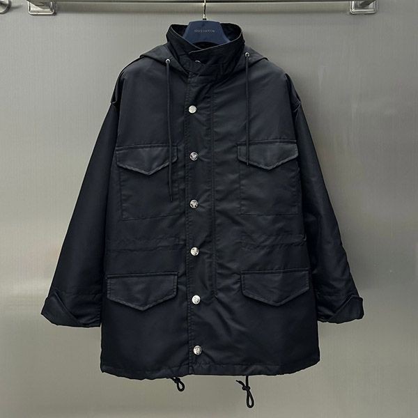 Prada Re-Nylon Raincoat Replica Oversized pus93873 Prada Re-Nylon Raincoat Replica Oversized pus93873