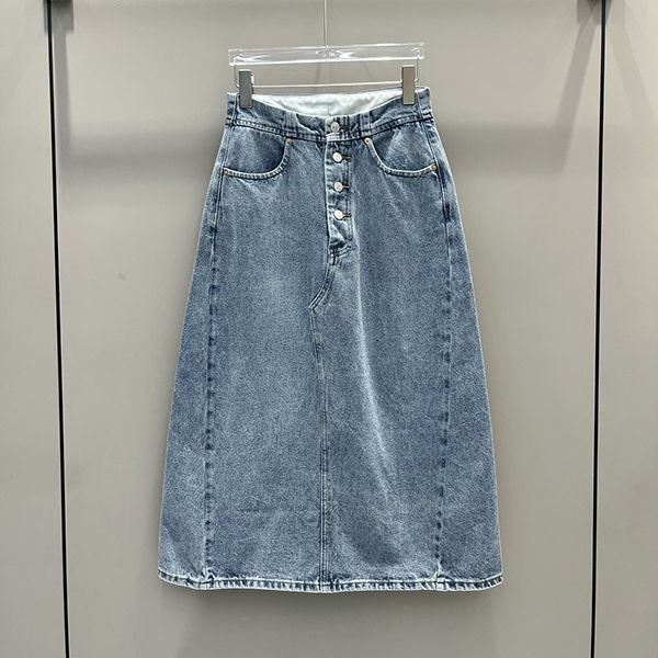 The most popular Maison Margiela slit denim skirt replica Mal09460