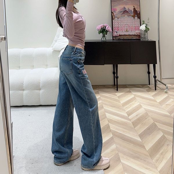 Sure to sell out 23FW Miu Miu denim pants replica myx58426