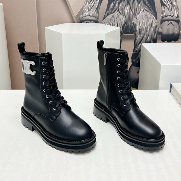 Celine Bulky Lace-up Boots Replica Ceu08314