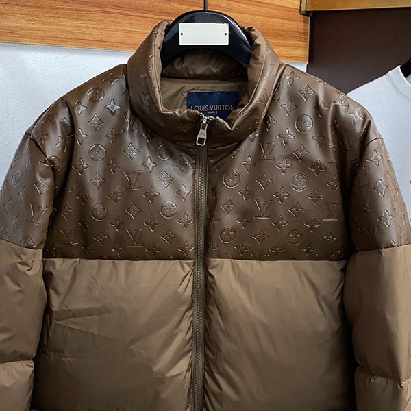 Louis Vuitton replica monogram down jacket vuy09988