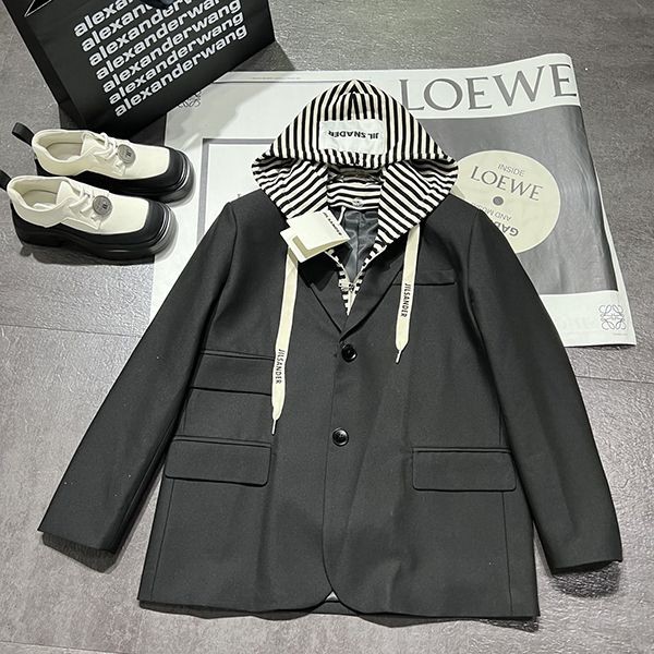 Extremely eye-catching! Jil Sander hoodie set blazer replica Jim23778