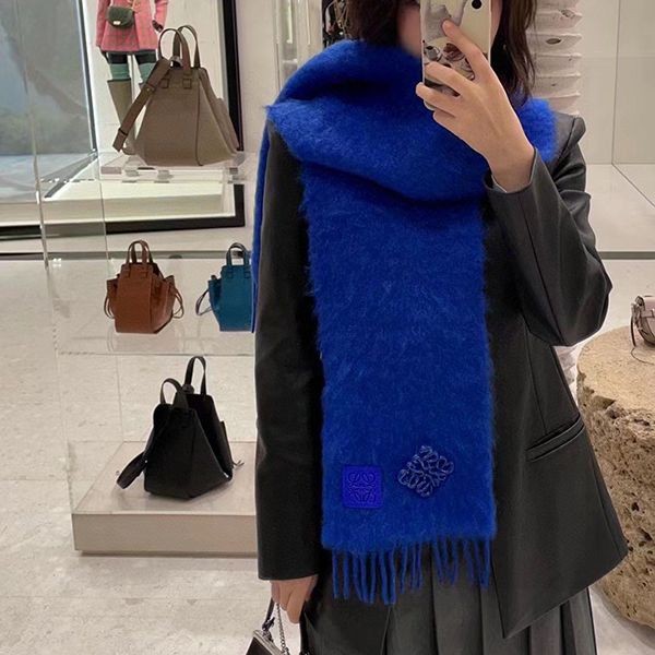 Popular all over the world? Loewe Mohair Tassel Scarf Replica log29718 Popular all over the world? Loewe Mohair Tassel Scarf Replica log29718