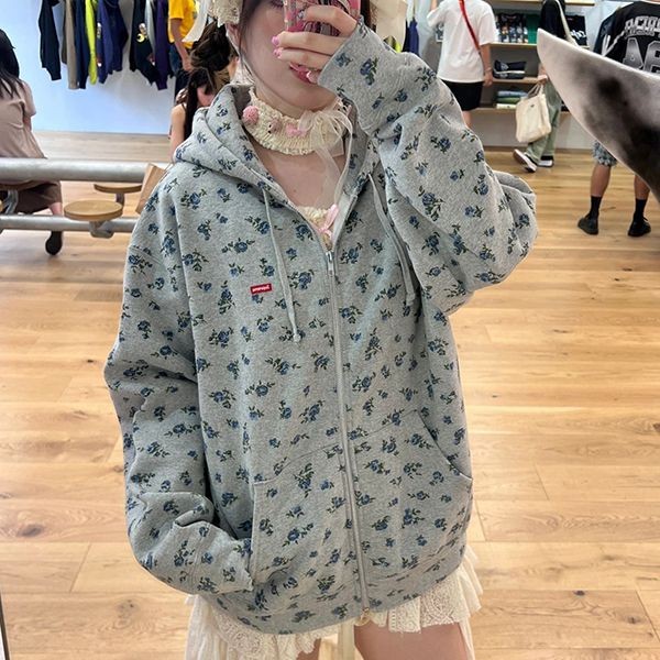 Attention ★ Stylish? Supreme Zip-up Hoodie Replica Shc50444