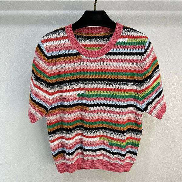 Attention-grabbing! Miu Miu crew neck sweater replica myg49004