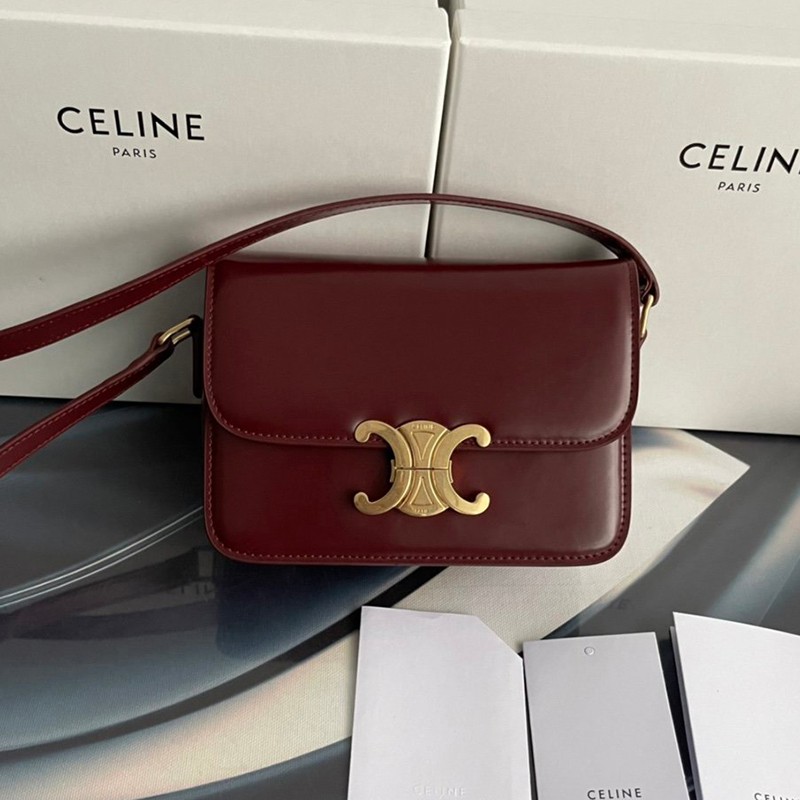Eye-catching color★Céline shoulder bag copy Teen Triomphe bag Cez85280 Eye-catching color★Céline shoulder bag copy Teen Triomphe bag Cez85280