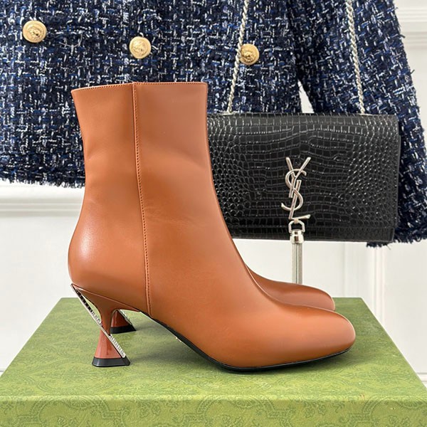 Gucci Replica Leather Ankle Boots GUH68361