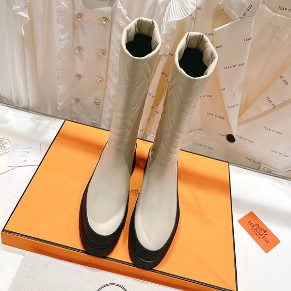 definitely want it! Cute Hermes platform short boots fake err20028