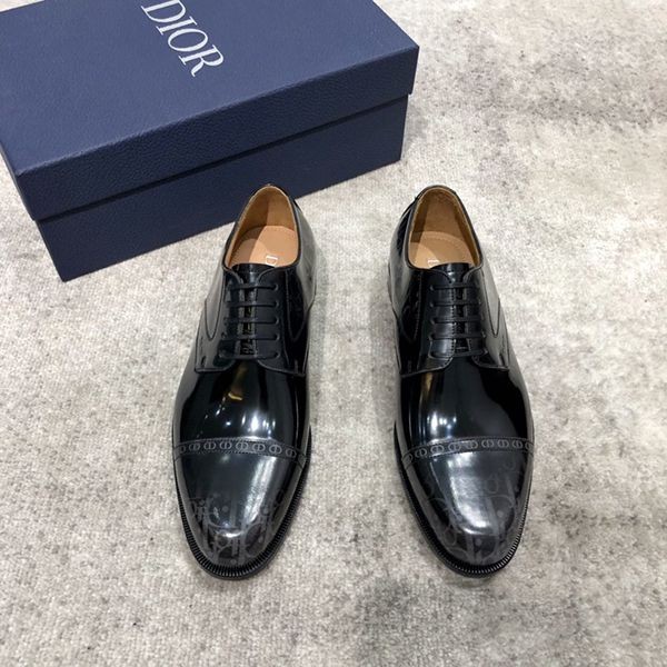 New and hard to find Dior leather loafers replica der46223