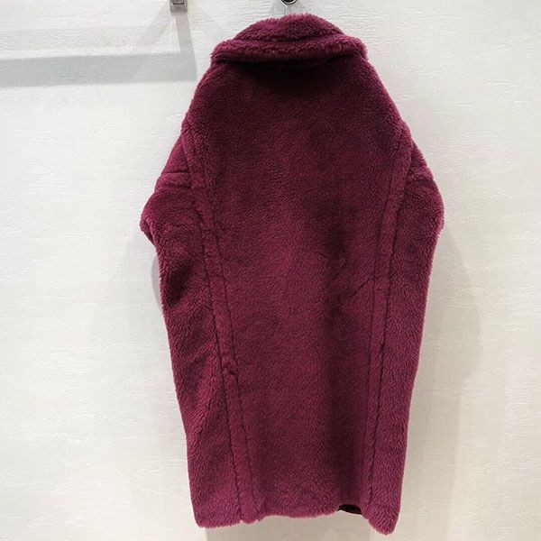 Immediate shipping Max Mara Icon Teddy Bear Coat Replica Double Breasted map58438