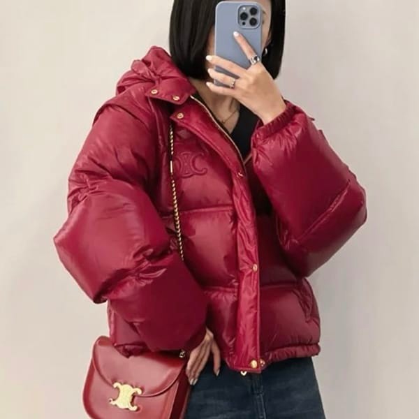 ★Safe shipping with tracking Celine copy Triomphe cropped down jacket Cey08531 ★Safe shipping with tracking Celine copy Triomphe cropped down jacket Cey08531