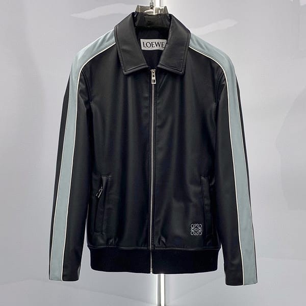 No. 1 in total sales! Loewe Lamb Leather Tracksuit Jacket Replica H526Y03W92