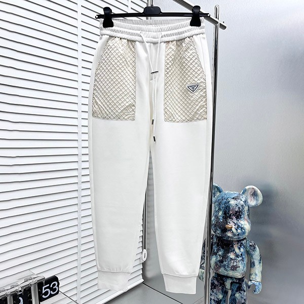 Prada stretch cotton pants replica pud27929