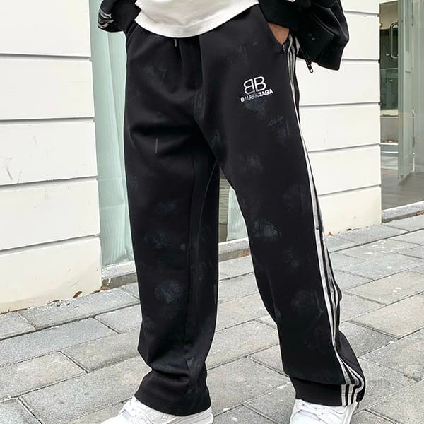 High quality Balenciaga oversized nylon tracksuit pants fake 725461TNO791000
