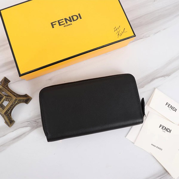Attention ★ Fendi Bag Bugs Replica Leather Long Wallet feu61346