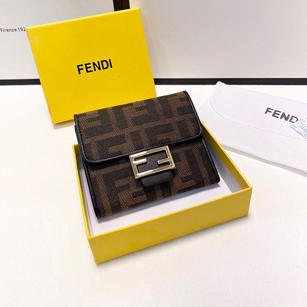 Very popular! Fendi FF motif? Baguette micro tri-fold wallet replica 8M0395A98PF0A6E Very popular! Fendi FF motif? Baguette micro tri-fold wallet replica 8M0395A98PF0A6E