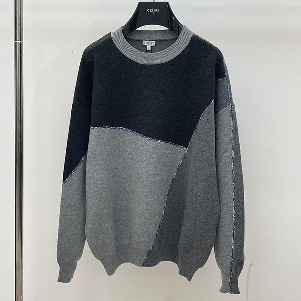 Classic Loewe asymmetrical wool sweater lox38015