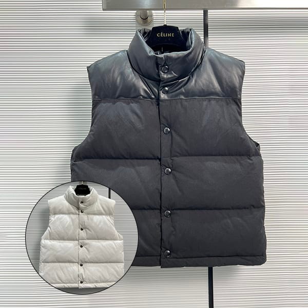 ★Popular in Japan! Bottega Veneta Padded Down Vest Replica 2 Colors boh28219