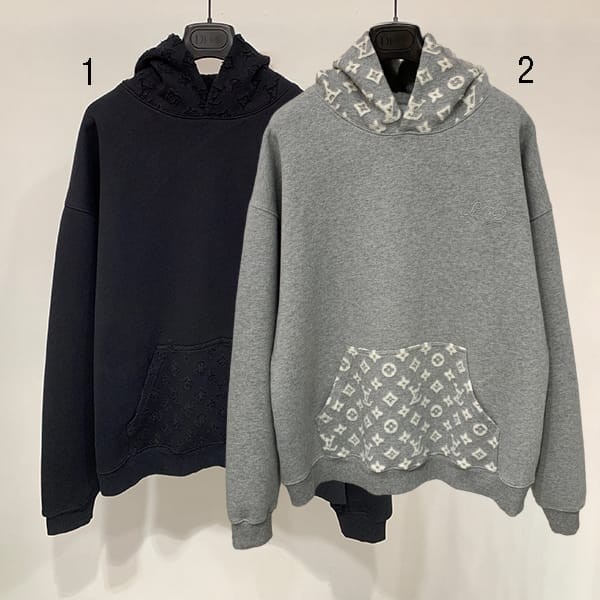 Very popular Louis Vuitton Hooded Cotton Parka Replica 2 colors vum59433 Very popular Louis Vuitton Hooded Cotton Parka Replica 2 colors vum59433