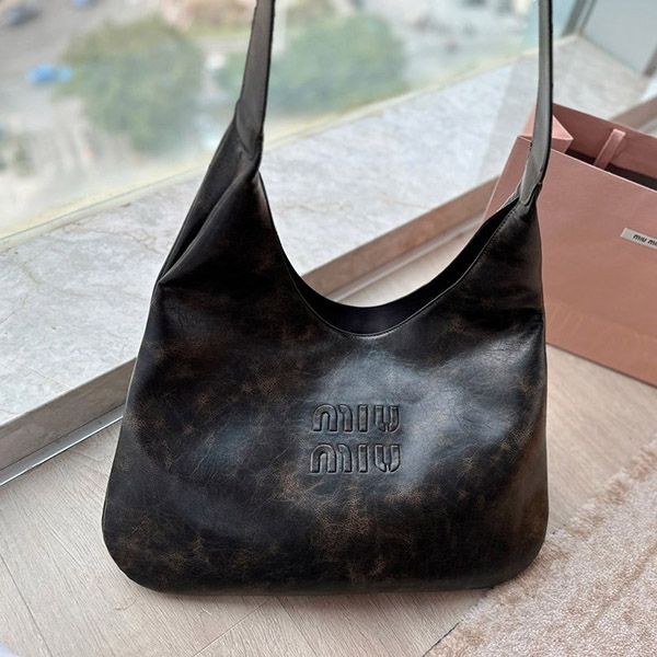 Extremely rare! Miu Miu lettering logo leather bag replica myj25806 Extremely rare! Miu Miu lettering logo leather bag replica myj25806