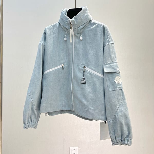 Best Price Moncler Severau Denim Jacket Replica I10931A00126596PN70V