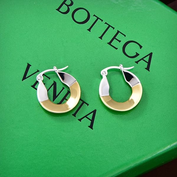 [Very easy to use] Bottega Veneta joint hoop earrings fake boq31048