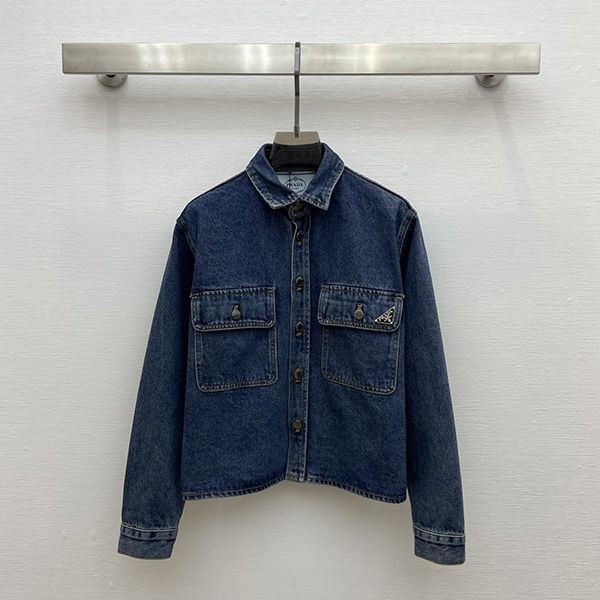 Perfect gift? Prada denim jacket replica pub21030