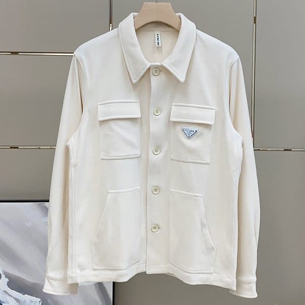 Competition Prada Replica Pinwale Corduroy Shirt put86817