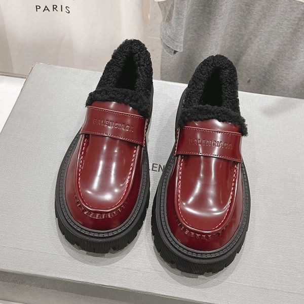 Super Hot! Balenciaga Tractor Replica Calfskin Chunky Loafers bar89727