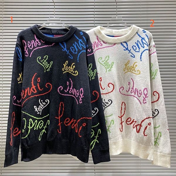 Fendi logo cashmere replica sweater feb93929, popular all over the world?