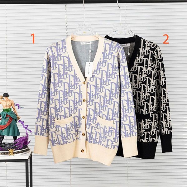 Love at first sight? Dior Cardigan Oblique Fake Wool Jacquard dew98481 Love at first sight? Dior Cardigan Oblique Fake Wool Jacquard dew98481